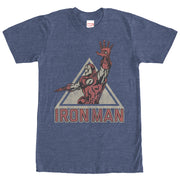 Men's Marvel Triangle Iron Man  Adult T-Shirt