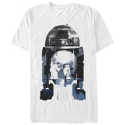 Men's Star Wars R2-D2 Holographic Projector  Adult T-Shirt