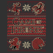 Men's Game of Thrones Christmas Ugly Sweater  Adult T-Shirt