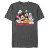 Men's Mickey & Friends Disney Squad Group Shot  Adult T-Shirt