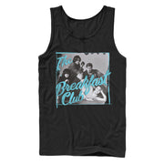 Men's The Breakfast Club Grayscale Character Pose  Adult Tank Top