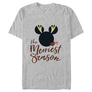 Men's Mickey & Friends The Merriest Season Logo  Adult T-Shirt