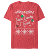 Men's Lost Gods Christmas Dear Santa I Tried  Adult T-Shirt