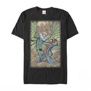 Men's Marvel Spider-Man Vulture Fight  Adult T-Shirt