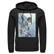 Men's Star Wars: The Rise of Skywalker Rey Poster  Adult Pull Over Hoodie