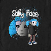 Men's Sally Face Portrait Close-Up  Adult T-Shirt