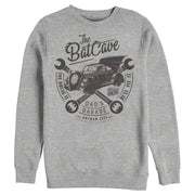 Men's Batman Bat Cave Dad's Garage  Adult Sweatshirt