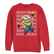 Men's Despicable Me Minions Repeat  Adult Sweatshirt