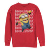 Men's Despicable Me Minions Repeat  Adult Sweatshirt