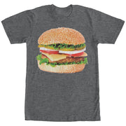 Men's Lost Gods Cheeseburger Love  Adult T-Shirt