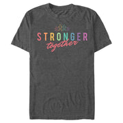 Men's Lost Gods Stronger Together Pride  Adult T-Shirt