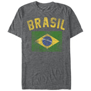 Men's Lost Gods Brasil Flag  Adult T-Shirt