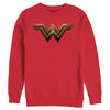 Men's Zack Snyder Justice League Wonder Woman Logo  Adult Sweatshirt