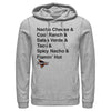 Men's Doritos Flavors Stack  Adult Pull Over Hoodie