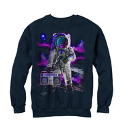 Men's Lost Gods Lion Astronaut  Adult Sweatshirt