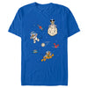 Men's Mickey & Friends Donald and Pluto Astronauts  Adult T-Shirt