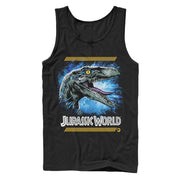 Men's Jurassic World: Fallen Kingdom Raptor Code  Adult Tank Top