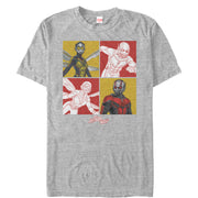 Men's Marvel Ant-Man and the Wasp Character Panels  Adult T-Shirt