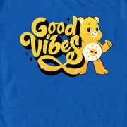 Men's Care Bears Good Vibes Funshine  Adult T-Shirt