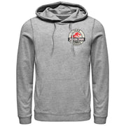 Men's Jurassic Park Ranger Logo Badge  Adult Pull Over Hoodie