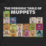 Men's The Muppets Periodic Table  Adult Long Sleeve Shirt