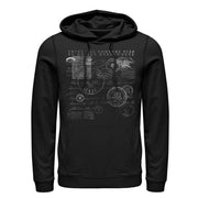 Men's Lost Gods Nowhere but Everywhere  Adult Pull Over Hoodie