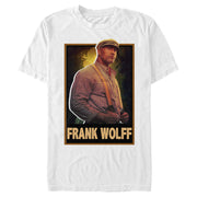 Men's Jungle Cruise Frank Wolff Portrait  Adult T-Shirt