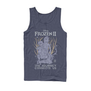 Men's Frozen 2 Vintage Journey Connects  Adult Tank Top