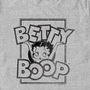 Men's Betty Boop Distressed Poster  Adult T-Shirt