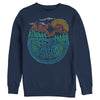 Men's Lost Gods Nature Lines Run Path  Adult Sweatshirt