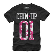 Women's CHIN UP Number One  Adult Boyfriend Tee