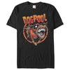 Men's Marvel Dogpool Circle  Adult T-Shirt