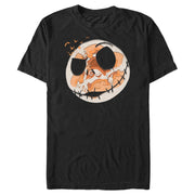 Men's The Nightmare Before Christmas Jack Skellington Halloween Scene  Adult T-Shirt