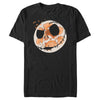 Men's The Nightmare Before Christmas Jack Skellington Halloween Scene  Adult T-Shirt