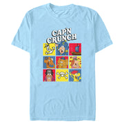 Men's Cap'n Crunch Crew Squares  Adult T-Shirt