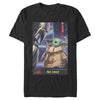 Men's Star Wars: The Mandalorian The Child Trading Card  Adult T-Shirt