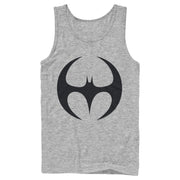 Men's Batman Logo Modern Wing Curve  Adult Tank Top