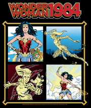 Men's Wonder Woman 1984 Comic Panels  Adult T-Shirt