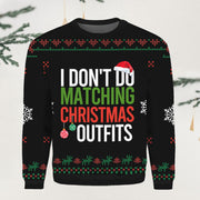 Matching Outfits Couple Christmas Sweater