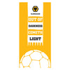 Wolverhampton Wanderers FC Beach Towel