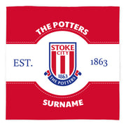 Stoke City FC Fleece Blanket