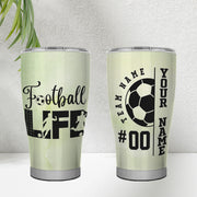 Football Life Tumbler