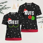 Chest and Nuts Christmas Sweater