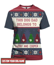 Personalized This Dog Dad Ugly Sweater