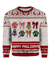 Happy Pawlidays Christmas Ugly Sweater