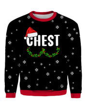 Chest and Nuts Christmas Sweater