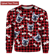 Personalized HOHO Dog Pattern Hoodie