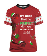 My Dogs Think I’m Perfect Ugly Christmas Sweater