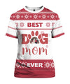 Best Dog Mom Ever Photo Upload T-shirt